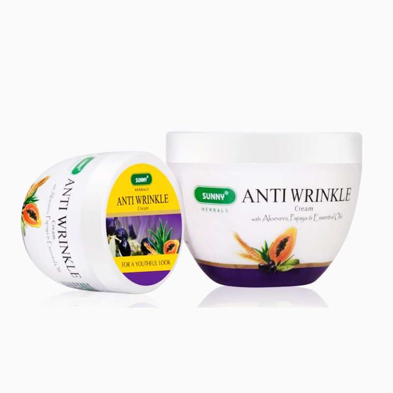 Baksons Anti-Wrinkle Cream Anti Aging Formula with Aloe Vera, Cucumber & Papaya, 0.30 kg