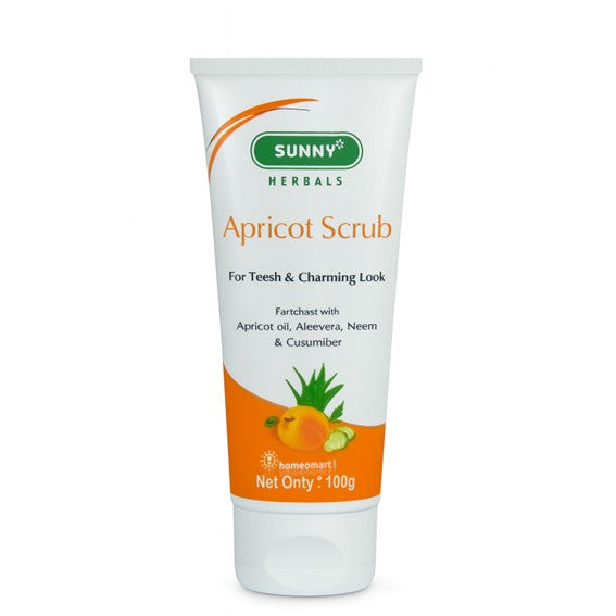 Bakson's Sunny Apricot Scrub Natural Exfoliation for Glowing Skin, 0.00 kg