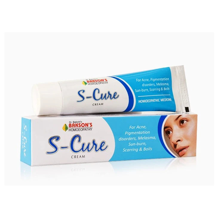 Bakson S Cure Cream - Homeopathic Solution for Radiant Skin, 0.08 kg