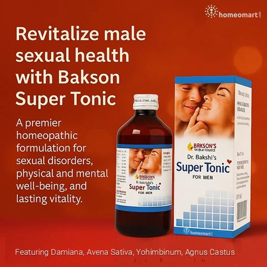 Bakson's Supertonic Revitalize Male Vitality & Boost Stamina, 0.15 kg