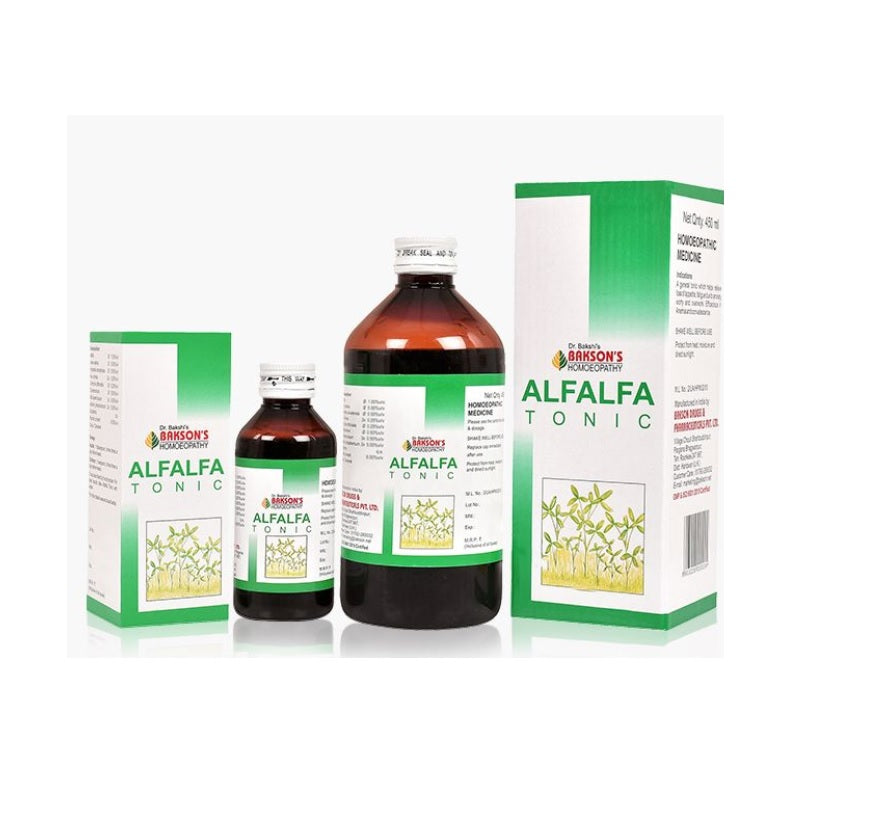 Bakson Alfalfa Tonic Homeopathic Body-Building & Health Restorative Tonic, 0.08 kg
