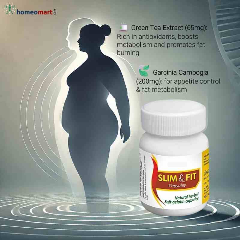 Bakson's Slim Fit Natural Body Weight Regulator Supplement, 0.25 kg