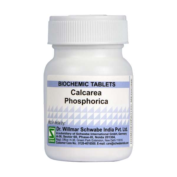 Schwabe Biochemic Calcarea Phosphorica Tablets for Strong Bones & Teeth, 0.08 kg