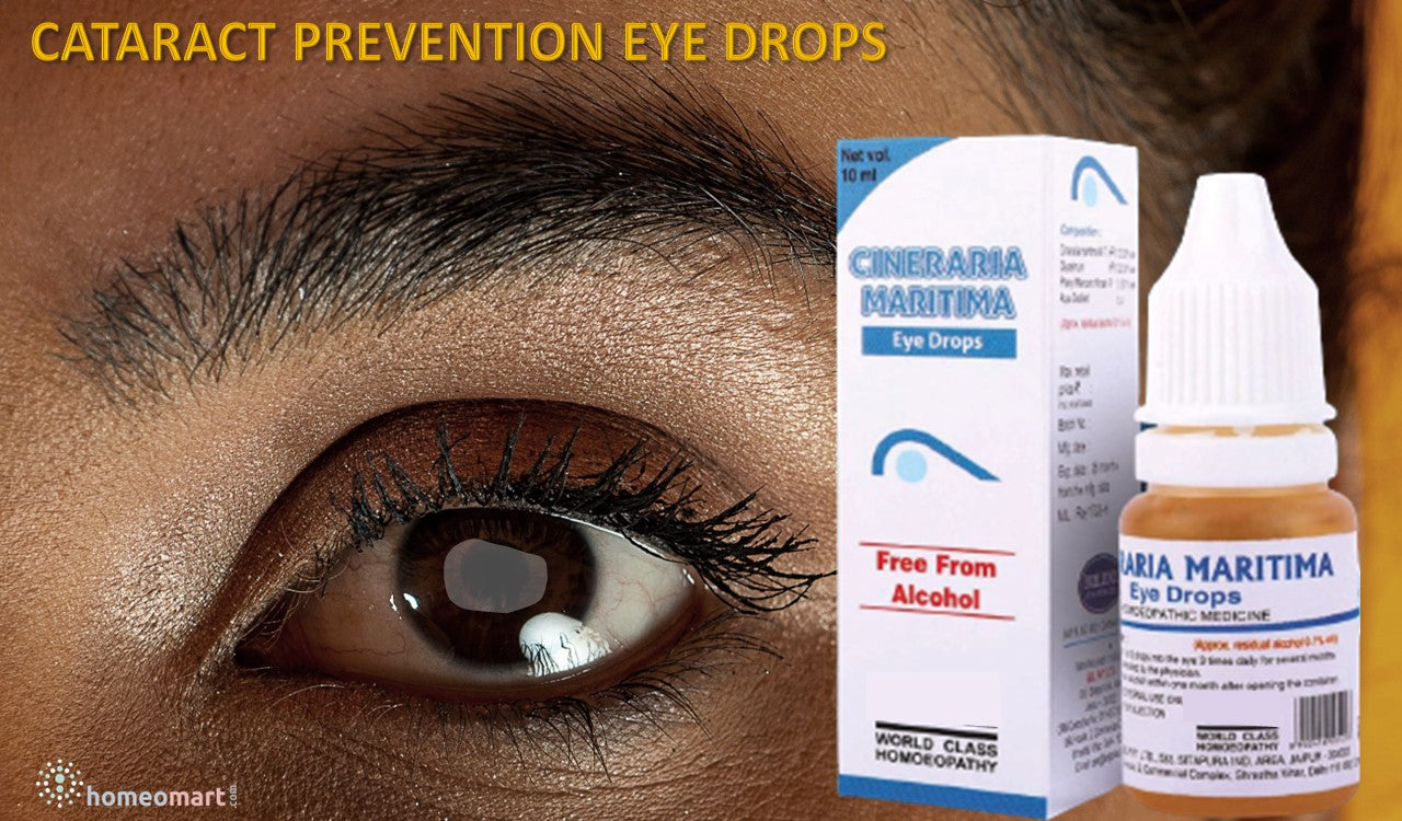 SBL Cineraria Maritima + Euphrasia Eye Drops for Cataract, Corneal Opacity, 0.08 kg