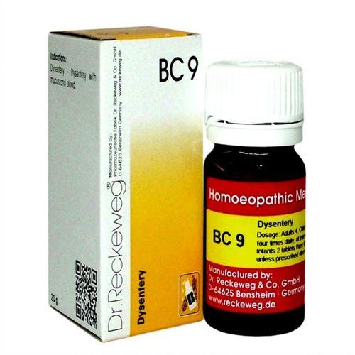 Dr. Reckeweg Bio-combination (BC9) Tablets for Dysentery with Mucus & Blood, 0.08 kg