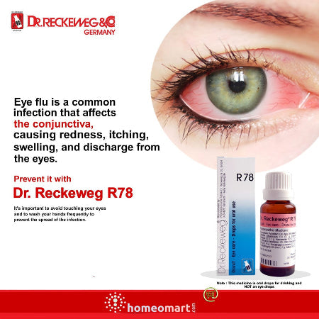 Dr. Reckeweg R78 Oral Drops Homeopathic Remedy for Conjunctivitis, Eyestrain & Early Cataracts, 0.15 kg