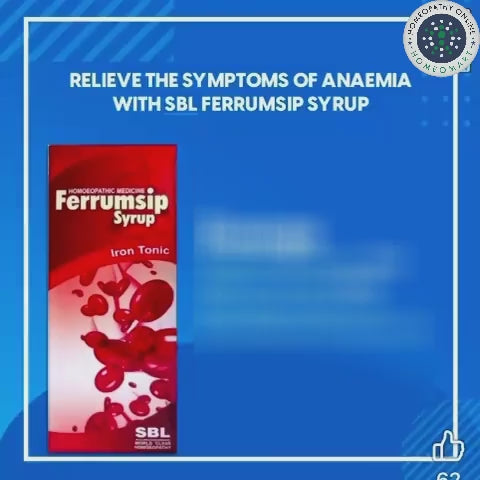 Bakson's Ferrum Plus Homeopathic Iron Tonic for Anemia & Fatigue, 0.15 kg