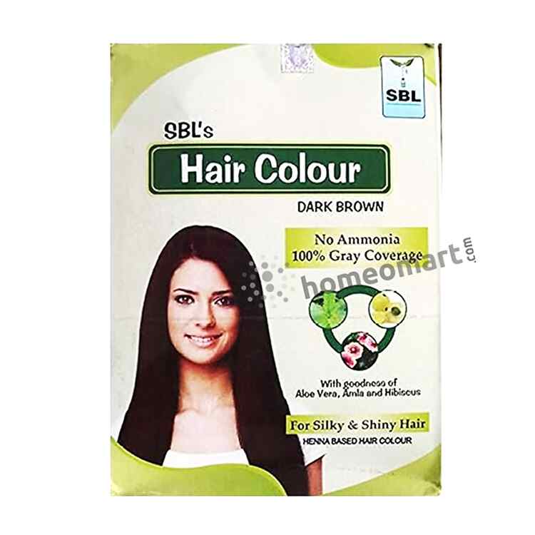 SBL Haircolor with Aloevera and goodness of Amla & Hibiscus, 0.80 kg