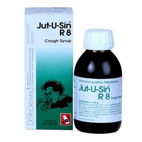 Dr.Reckeweg R8 Syrup for Bronchitis, Whooping Cough, Bronchial Asthma, Catarrh, 0.25 kg