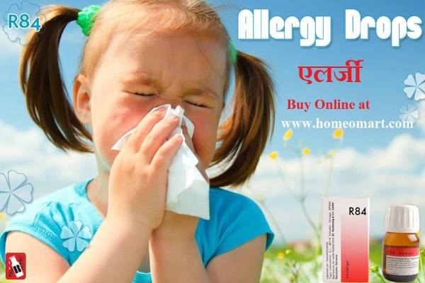 Dr. Reckeweg R84 Inhalant Allergy Drops Relief for Respiratory Allergies, 0.12 kg