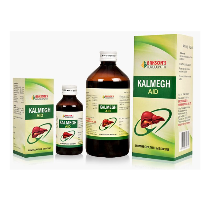 Bakson Kalmegh Aid Syrup Comprehensive Liver Tonic for Liver Dysfunction, 0.15 kg