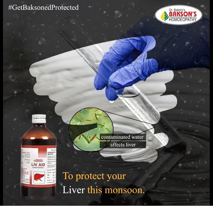Bakson's Liv Aid Sugar-Free Syrup Liver Support for Diabetics, 0.12 kg