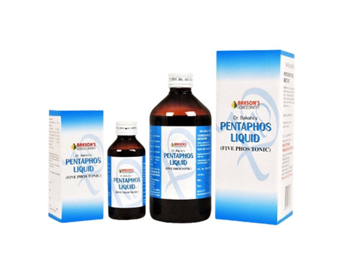 Bakson Pentaphos Liquid, 5 Phos Tonic for weakness, debility, 0.12 kg
