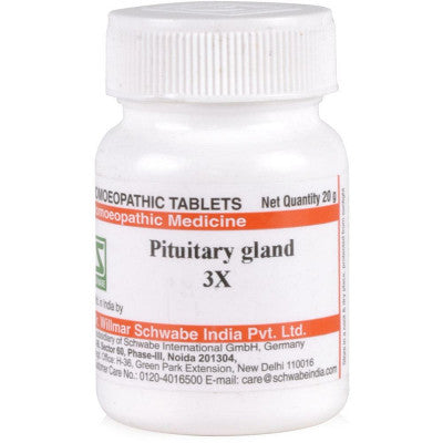 Schwabe Pituitary Gland 3X, 6X Homeopathy Trituration (Tablets), 0.08 kg