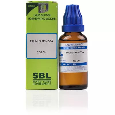 Prunus Spinosa Homeopathy Dilution 6C, 30C, 200C, 1M, 0.08 kg