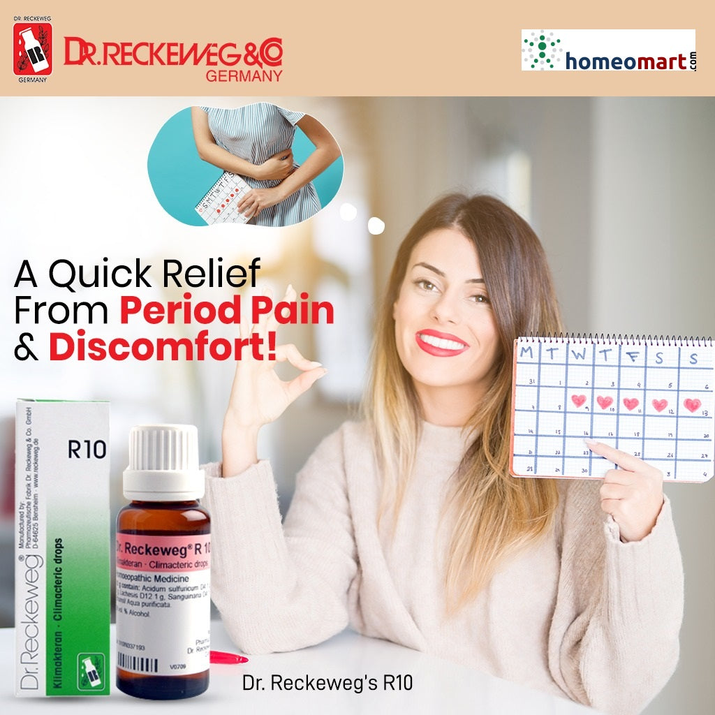 Dr. Reckeweg R10 Drops for Climacteric Complaints, Menopause symptoms, 0.08 kg