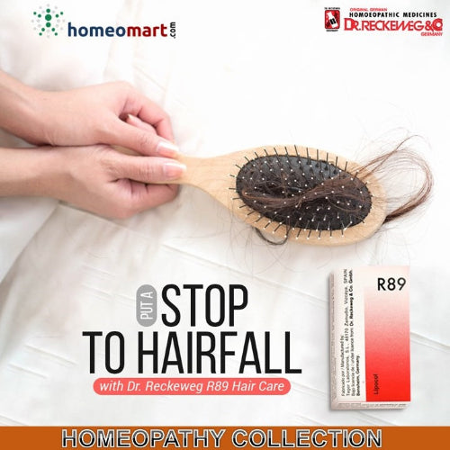 Dr. Reckeweg R89 Lipocol Drops Homeopathic Solution for Hair Loss, Grey Hair, 0.25 kg