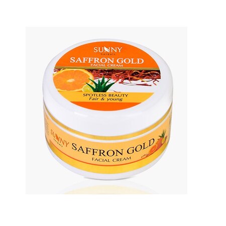 Bakson's Saffron Gold Facial Cream - Glow, Revitalize, and Renew, 0.30 kg