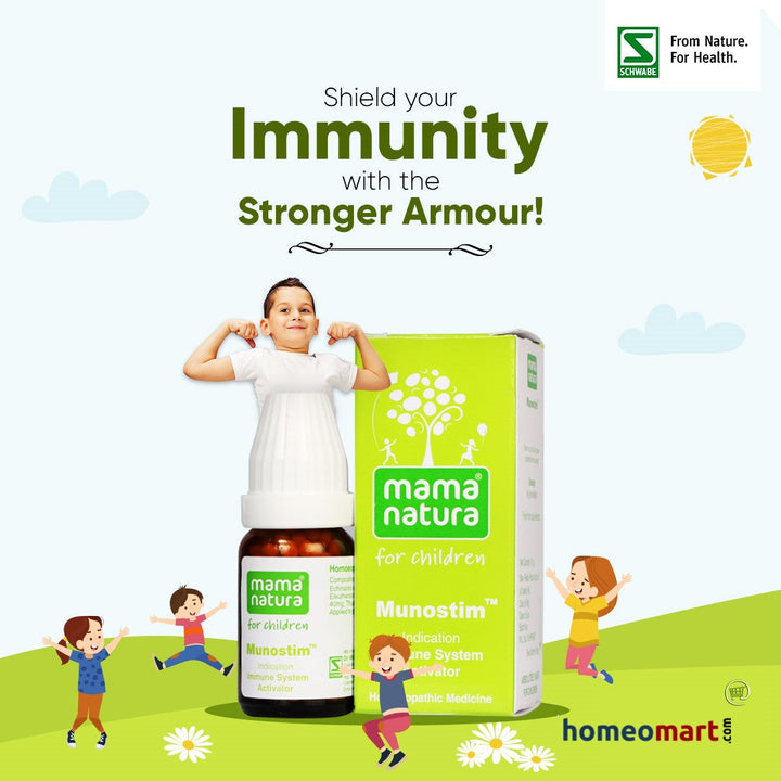 Schwabe Munostim Homeopathic Immune Booster for Children, 0.08 kg