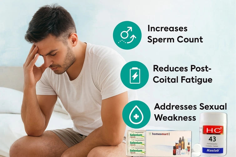 Selenium 3X, 6X Homeopathy Tablets Natural Support for Immunity & Male Vitality, 0.08 kg