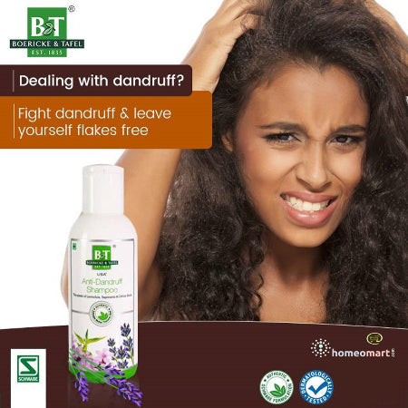 Schwabe B&T Anti-Dandruff Shampoo: Natural Care for Scalp Health, 0.22 kg