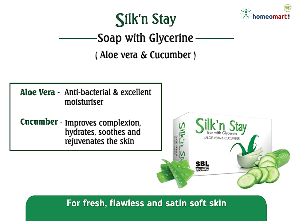 SBL Silk n Stay Berberis and Calendula Glycerine Soap, 0.20 kg