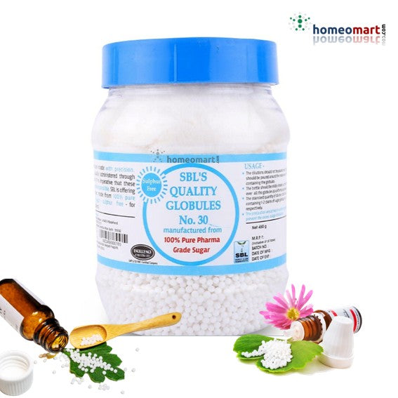 SBL Quality Globules No30 Pure Pharma Grade Cane Sugar Globules (Sulphur-Free), 0.60 kg