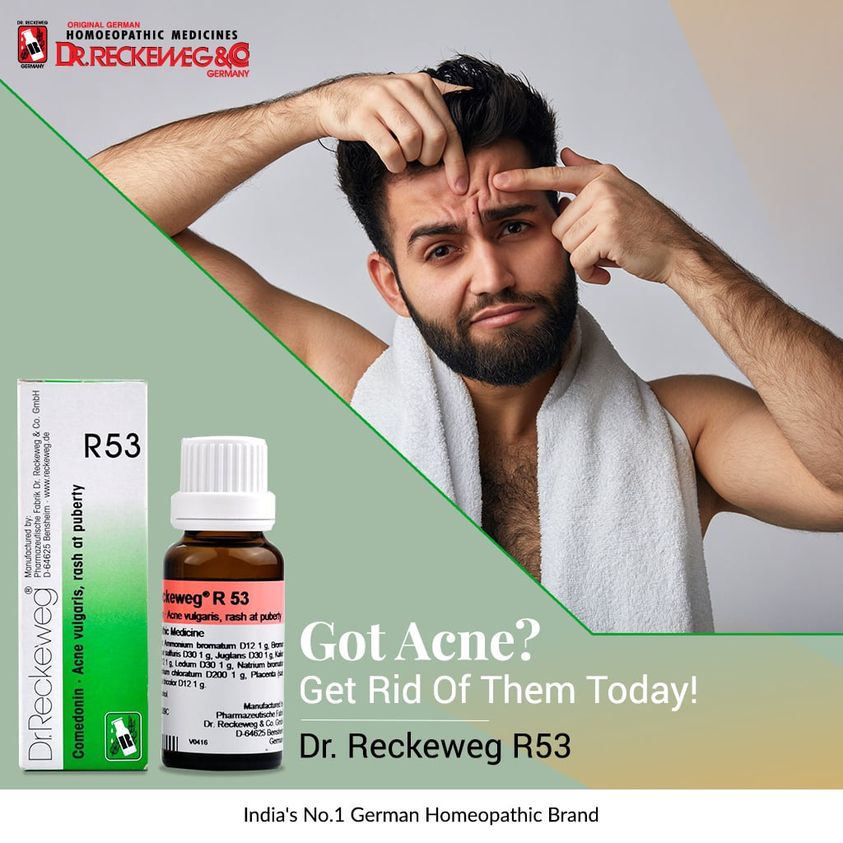 Dr. Reckeweg R53 drops for Acne, Pimples, Eczema, Dermatitis, 0.08 kg