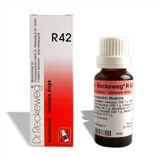 Effective Homeopathic Relief for Varicose Veins: Dr. Reckeweg R42, 0.08 kg