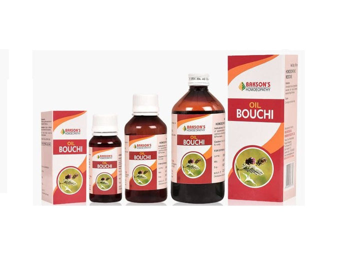 Bakson Oil Bouchi for Vitiligo, Psoriasis & Skin Pigmentation Loss, 0.10 kg