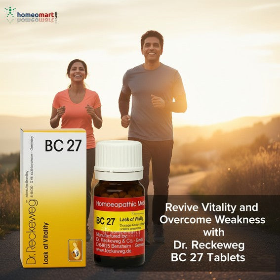Dr. Reckeweg Bio-combination (BC27) Tablets for Impotence, Premature Ejaculation, 0.08 kg